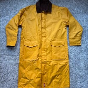 Men's Yellow Long Coat